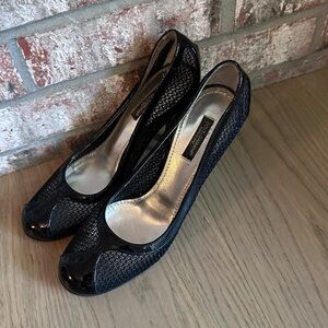 EUC Dolce & Gabbana black patent leather shoes 7.5